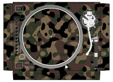 Reloop RP 8000 Skin Camo Woodland